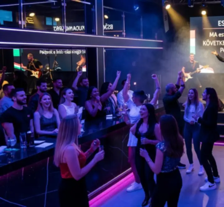 Vibráló koncert- és partyhangulat fényekkel